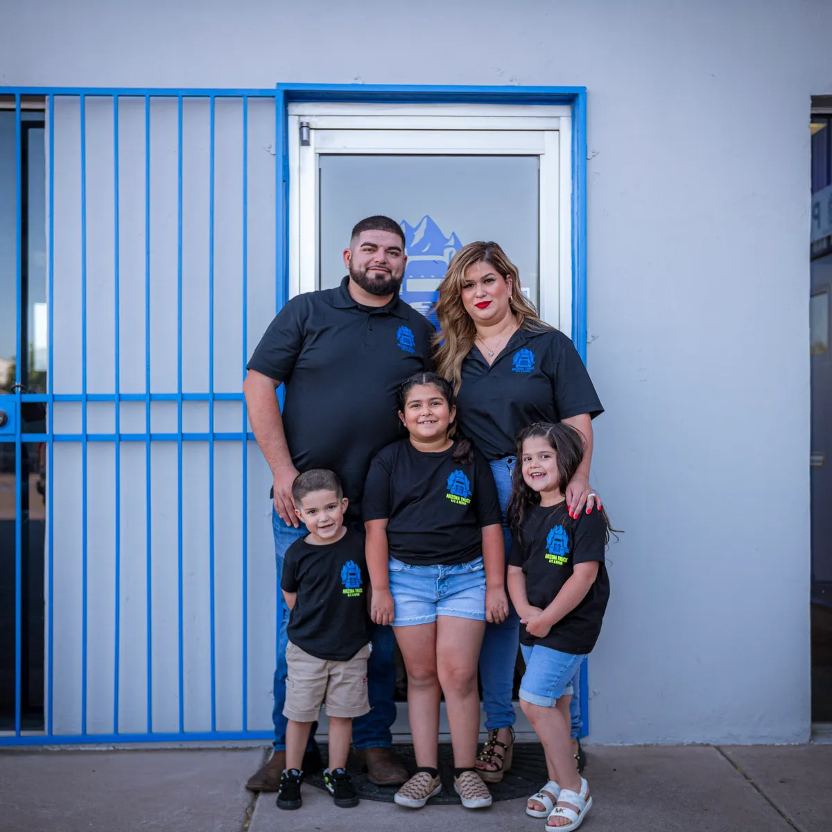 Alex Belmontez and family